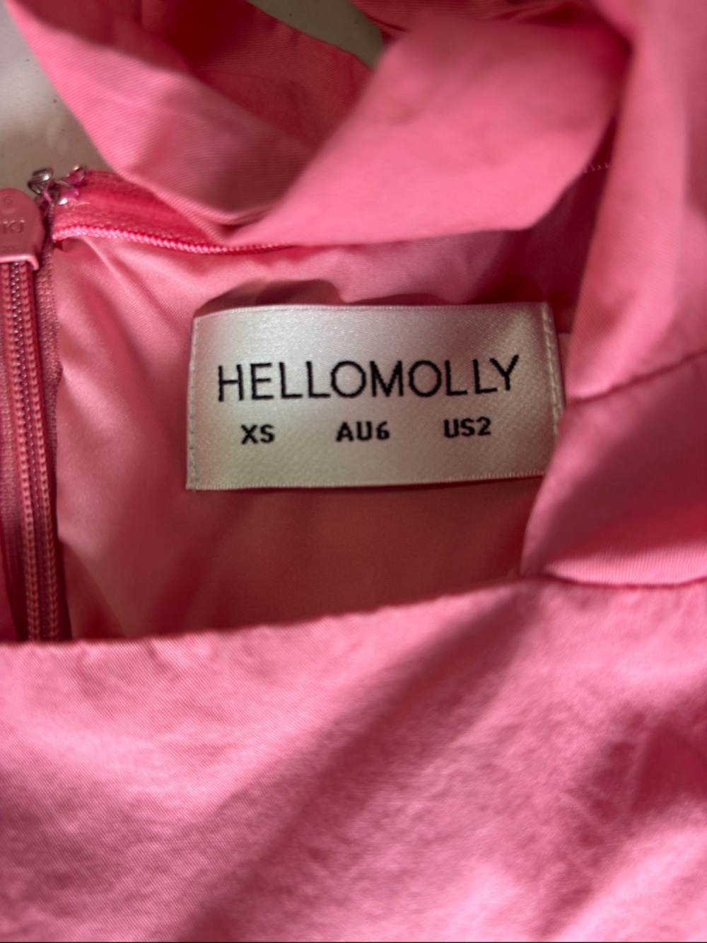 Hello Molly Pink Ruffle Mini Dress - Picture 6 of 7